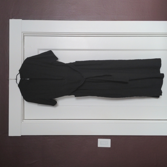 7115 by Szeki Mandarin Jumpsuit Navy XS - Picture 7 of 9